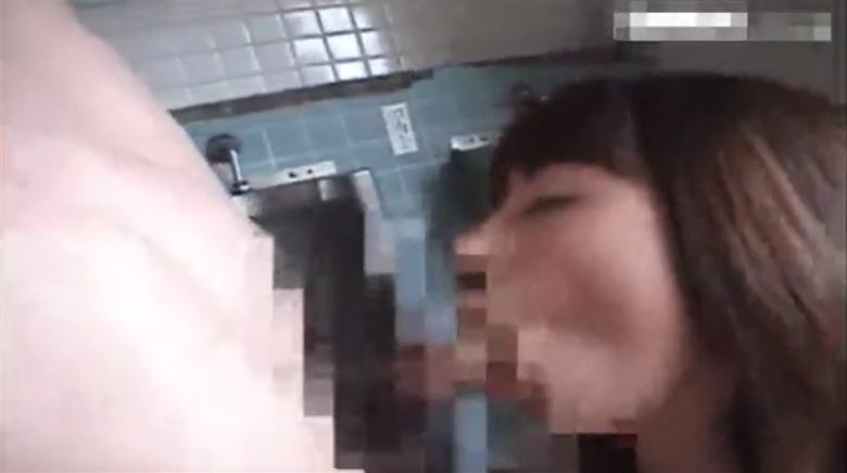 街角おしゃぶり娘