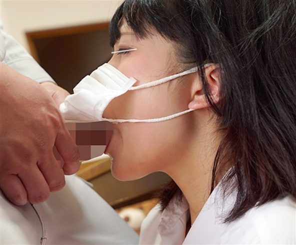 マスク女子鼻水ダラダラ痴漢レイプ