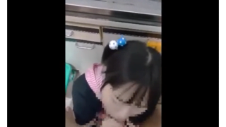 JS　フェラチオ　口内射精　個人撮影　近親相姦