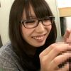 【有村千佳】おねだりメガネ美女のおチンポ遊び！Sっ気たっぷりにM男を責めてフェラ抜きしちゃう♡
