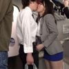【あゆみ莉花】電車の中で逆痴漢してきたドスケベお姉さんは新任の担任女教師だった！電車内でフェラ抜き口内射精しちゃう♡
