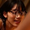 【岬さくら】隣人人妻のフェラ抜き！地味系な眼鏡姿の顔に大量顔射♡