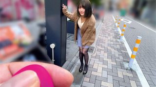 【音琴るい】「もう我慢できません…//」とびっ子ローター仕込まれて人混みの中ビクビク震えてイキまくってしまう女の子♡