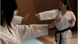 【ながえスタイル】強い女を力づくで犯す！空手師範の先生が門下生に敗北！抵抗しながらも力づくで犯されてしまう♡【東城えみ】