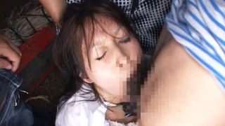 【JKレイプ】鬼畜過ぎる！トイレを使えなくさせ、我慢できなくて野ションしてるJKを集団レイプ！顔面ドロドロになるまで顔射して凌辱されちゃう！【早坂愛梨】